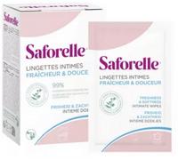 Parapharmacie en ligne > Hygiène & Premiers soins > Produits d'hygiène intime > Produits de toilettes et soins intimes Saforelle Lingettes Intimes Sachets Individuels Biodégradables x 10 - Toilette et