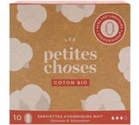 Parapharmacie en ligne > Hygiène & Premiers soins > Produits d'Hygiène Intime > Protections Hygiéniques Les Petites Choses Serviette Hygiénique Nuit Bio x 10 - Protection - Pharmacie en ligne LaSante.