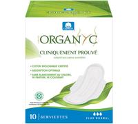 Parapharmacie en ligne > Hygiène & Premiers soins > Produits d'Hygiène Intime > Protections Hygiéniques Organyc Serviettes Coton Bio Normal x 10 - Protection - Pharmacie en ligne LaSante.net