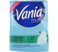 Parapharmacie en ligne > Hygiène & Premiers soins > Produits d'hygiène intime > Protections hygiéniques > Serviettes et culottes lavables Vania Maxi Confort Super+ Serviettes x 14