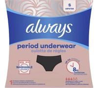 Always Culotte menstruelle lavable Flux modéré à abondant Taille 38-40 1 unité