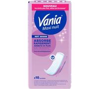 Parapharmacie en ligne > Hygiène & Premiers soins > Produits d'hygiène intime > Protections hygiéniques > Serviettes et culottes lavables Vania Maxi Nuit Serviettes x 10