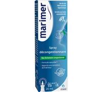 Marimer Spray nasal décongestionnant aux huiles essentielles bio 20 ml