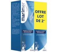 Parapharmacie en ligne > Hygiène & Premiers soins > Produits d'hygiène pour le nez Marimer Spray Hygiène Nasale 100 ml x 2