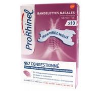 Breathe Right Bandelettes nasales Sensitive Taille M 10 pièces