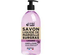 Parapharmacie en ligne > Hygiène & Premiers soins > Produits pour Douche et Bain > Gels douche et savons liquides MKL Green Nature Savon Liquide de Marseille Surgras Lavande 1 L - Gels douche et savon