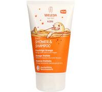 Parapharmacie en ligne > Hygiène & Premiers soins > Produits pour Douche et Bain > Gels douche et savons liquides Weleda Crème de Douche 2 en 1 Enfants Orange Fruitée 150 ml - Gels douche et savons li