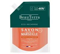 BeauTerra Savon liquide de Marseille Fleur d'oranger Recharge 900 ml