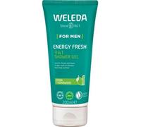 Weleda Gel douche 3-en-1 Energy Fresh pour hommes 200 ml