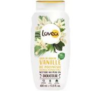 LOVEA - Gelée de Douche - Extrait de Vanille de Polynésie - Mousse Fine & Onctueuse - 96% d'Origine Naturelle - PH Neutre - Sans Sulfate - Fabriqué en France - 400 ml