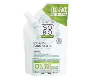 Parapharmacie en ligne > Hygiène & Premiers soins > Produits pour la douche et le bain > Gels douche et savons liquides Léa Nature SO BIO étic Gel Douche Sans Savon Éco-Recharge Bio 650 ml