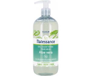 Parapharmacie en ligne > Hygiène & Premiers soins > Produits pour la douche et le bain > Gels douche et savons liquides Natessance Gel Lavant Mains Fraîcheur Aloe Vera Bio 500 ml