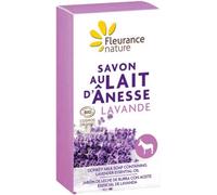 Parapharmacie en ligne > Hygiène & Premiers soins > Produits pour la douche et le bain > Pains de savon Fleurance Nature Savon Lait d'Ânesse Lavande Bio 100 g