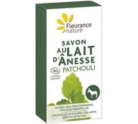 Fleurance Nature Savon Lait d'ânesse Patchouli Bio 100 g