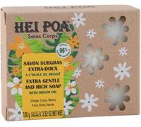 Parapharmacie en ligne > Hygiène & Premiers soins > Produits pour la douche et le bain > Pains de savon Hei Poa Savon Solide Extra Doux Monoï 100 g