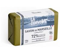 Parapharmacie en ligne > Hygiène & Premiers soins > Produits pour la douche et le bain > Pains de savon La Corvette Savon de Marseille Olive100 g