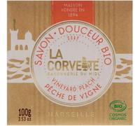 Parapharmacie en ligne > Hygiène & Premiers soins > Produits pour la douche et le bain > Pains de savon La Corvette Savon Douceur Bio Pêche de Vigne 100 g