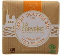 Parapharmacie en ligne > Hygiène & Premiers soins > Produits pour la douche et le bain > Pains de savon La Corvette Savon Douceur Bio Huile d'Argan 100 g