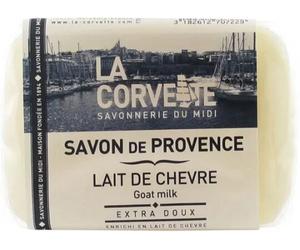 Parapharmacie en ligne > Hygiène & Premiers soins > Produits pour la douche et le bain > Pains de savon La Corvette Savon de Provence Lait de Chèvre 100 g