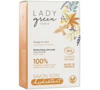 Parapharmacie en ligne > Hygiène & Premiers soins > Produits pour la douche et le bain > Pains de savon Lady Green Savon Soin Hydratant Bio 100 g