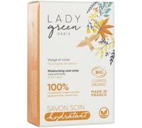 Parapharmacie en ligne > Hygiène & Premiers soins > Produits pour la douche et le bain > Pains de savon Lady Green Savon Soin Hydratant Bio 100 g - Pains de savon - Pharmacie en ligne LaSante.net