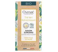 Parapharmacie en ligne > Hygiène & Premiers soins > Produits pour la douche et le bain > Pains de savon Osmaé Savon Surgras Thé Vert Rafraîchissant Bio 150 g