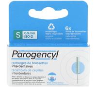 Parapharmacie en ligne > Hygiène & Premiers soins > Soins bucco-dentaires > Appareils dentaires Parogencyl Recharges de Brossettes x 6