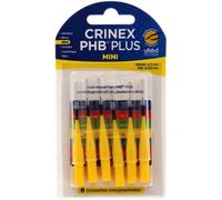 Parapharmacie en ligne > Hygiène & Premiers soins > Soins bucco-dentaires > Brosses à dents Crinex PHB Plus Brossettes Interproximales 1.1 Mini x 6