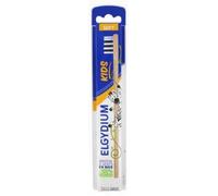 Parapharmacie en ligne > Hygiène & Premiers soins > Soins bucco-dentaires > Brosses à dents Elgydium Kids Brosse à Dents en Bois pour Enfant Soft - Couleur : Zebre