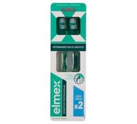 Parapharmacie en ligne > Hygiène & Premiers soins > Soins bucco-dentaires > Brosses à dents Elmex Sensitive Lots Brosse à Dents Extra Souple x 2 Blanc / Bleu