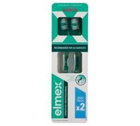 Parapharmacie en ligne > Hygiène & Premiers soins > Soins bucco-dentaires > Brosses à dents Elmex Sensitive Lots Brosse à Dents Extra Souple x 2 Vert / Blanc