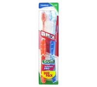 Parapharmacie en ligne > Hygiène & Premiers soins > Soins bucco-dentaires > Brosses à dents GUM Brosse à Dents Technique Pro Medium Duo Pack 1528 - Brosses à dents - Pharmacie en ligne LaSante.net