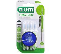 Gum Proxabrush Trav-ler brossette interdentaire 1.1 mm brosse(s) à dents 4 pc(s)