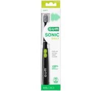 G.U.M Brosse à dents Sonic Daily – Souple – Noir