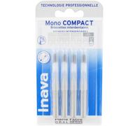 Parapharmacie > Hygiène & Premiers soins > Soins bucco-dentaires > Brosses à dents Inava Mono Compact Brossettes Interdentaires x 4 - Brosses à dents - Pharmacie en ligne LaSante.net Gris