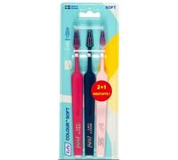 TePe Brosse à dents souple Color – Pack 3