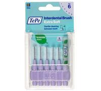 Parapharmacie en ligne > Hygiène & Premiers soins > Soins bucco-dentaires > Brosses à dents TePe Brossettes Interdentaires Extra-Souples 1,1 mm x 6