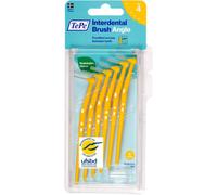 TePe Brossette interdentaire Angle 0,7 mm (ISO 4) Jaune 6 pcs – Élimine la plaque