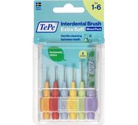 TePe Brossettes interdentaires extra-souples Assortiment ISO 1-6 – 6 pièces