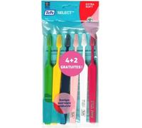 Parapharmacie en ligne > Hygiène & Premiers soins > Soins bucco-dentaires > Brosses à dents TePe Select Brosses à Dents Extra Souple x 6