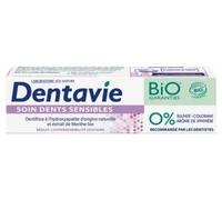 Parapharmacie en ligne > Hygiène & Premiers soins > Soins bucco-dentaires > Dentifrices Dentavie Dentifrice Soin Dents Sensibles Bio 75 ml