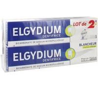 Parapharmacie en ligne > Hygiène & Premiers soins > Soins bucco-dentaires > Dentifrices Elgydium Dentifrice Blancheur Citron 2 x 75 ml