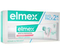 Elmex Pâte dentifrice Sensitive Professional – Soin des gencives – 2x75 ml