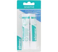 Parapharmacie en ligne > Hygiène & Premiers soins > Soins bucco-dentaires > Dentifrices Elmex Sensitive Dentifrice Tubes de Voyage 2 x 12 ml - Dentifrices - Pharmacie en ligne LaSante.net
