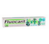 FLUOCARIL - Dentifrice Junior 6-13 ans Anti-Caries Bi-fluoré 145mg - Arôme/Goût Menthe Douce - Aide à prévenir les caries et renforce l'émail des premières dents définitives (tube 75 ml)