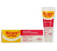 Gifrer Bicare + Dentifrice Gencives Sensibles Fluor + 5 Plantes 75 ml
