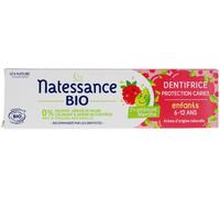 Parapharmacie en ligne > Hygiène & Premiers soins > Soins bucco-dentaires > Dentifrices Natessance Dentifrice Protection Caries Enfants 6-12 ans Bio 75 ml - Dentifrices - Pharmacie en ligne LaSante.ne