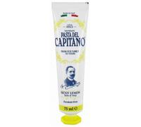 Pasta del Capitano 1905, Dentifrice au Citron de Sicile, Maintient des Gencives Saines et Combat la Mauvaise Haleine, Contient un Extrait de Citron Biologique, 100% Made in Italy, Tube de 75 ml