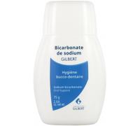 Parapharmacie en ligne > Hygiène & Premiers soins > Soins bucco-dentaires Gilbert Bicarbonate de Sodium 75 g