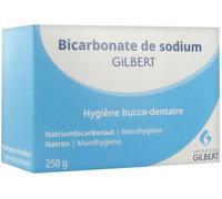 Parapharmacie en ligne > Hygiène & Premiers soins > Soins bucco-dentaires > Soins des gencives et des dents Gilbert Bicarbonate de Sodium 250 g